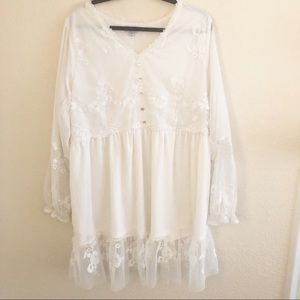 Cream Tunic Size 18